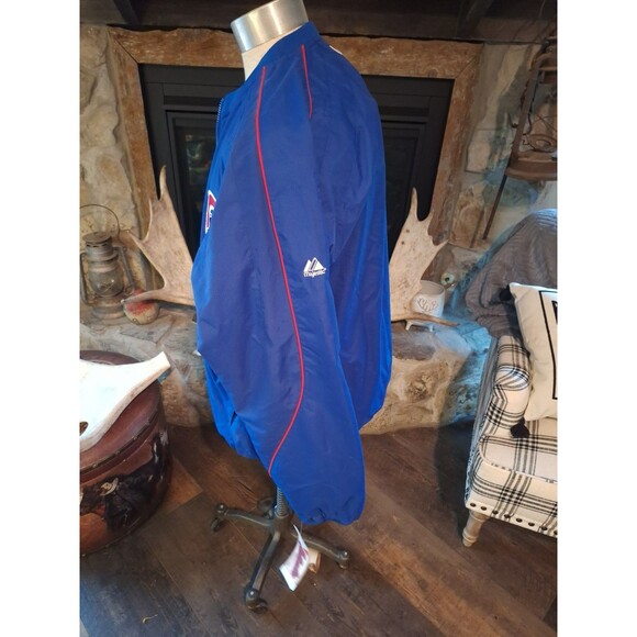 Chicago Cubs Authentic Collection MLB Jacket Lined Men's Size XL Majestic - Picture 4 of 10